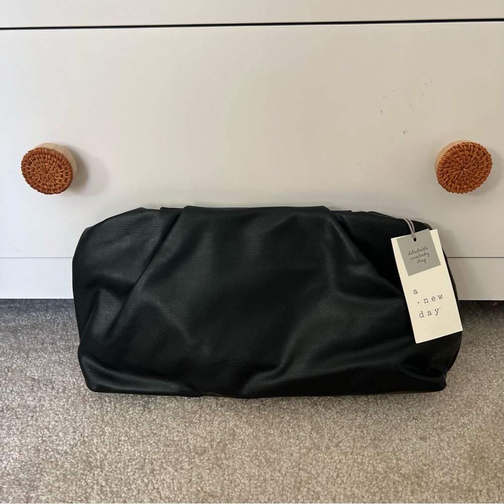 a new day Slouchy Clutch Handbag